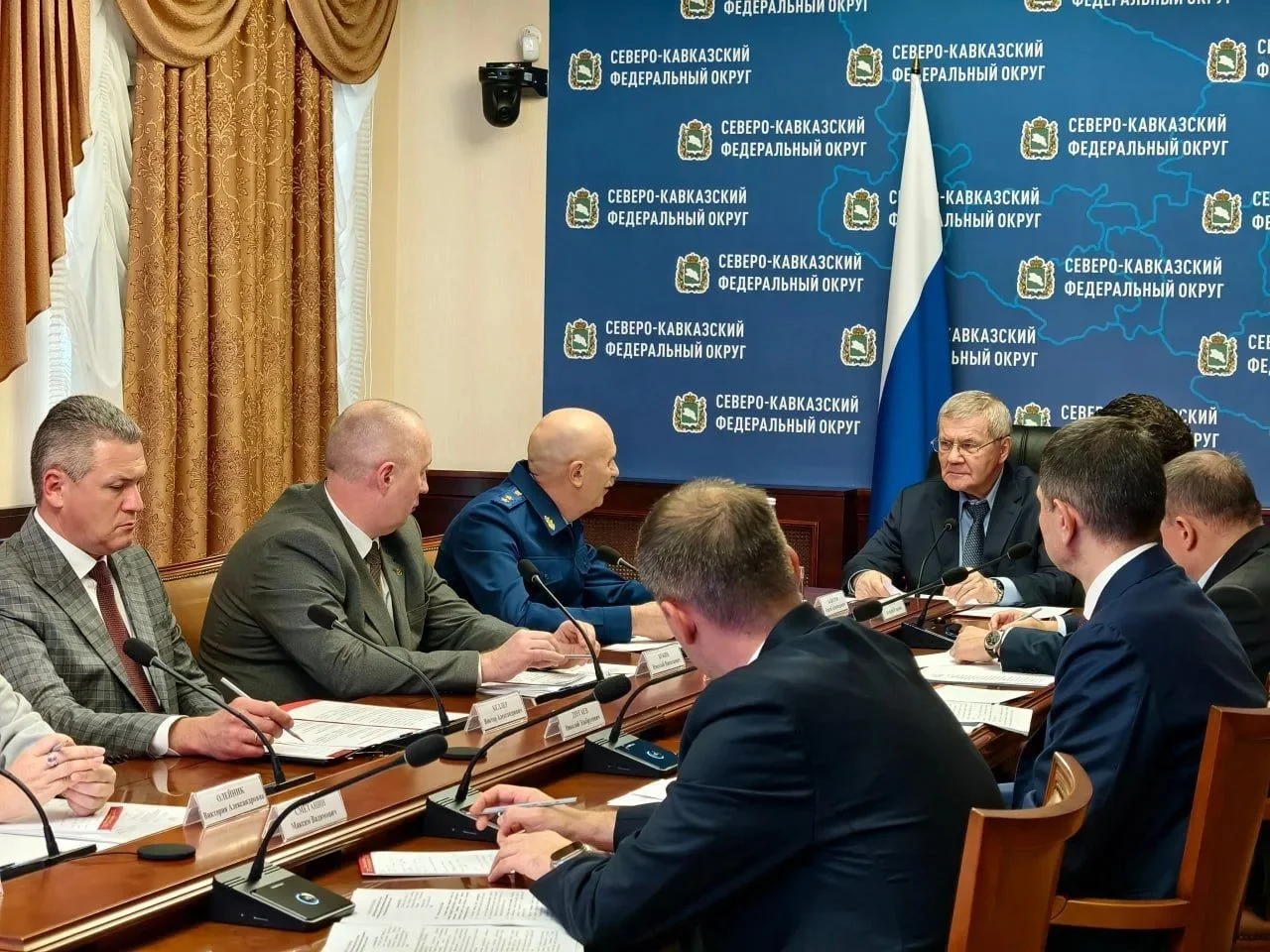 Фёдор Щукин принял участие в заседании межведомственной рабочей группы по борьбе с незаконными финансовыми операциями в СКФО