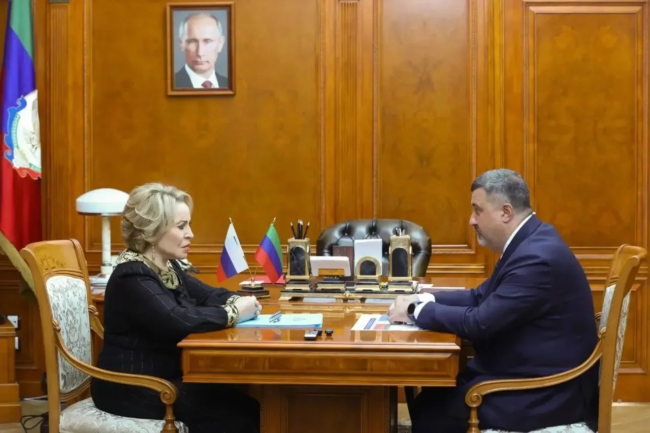 Валентина Матвиенко провела рабочую встречу с Фёдором Щукиным
