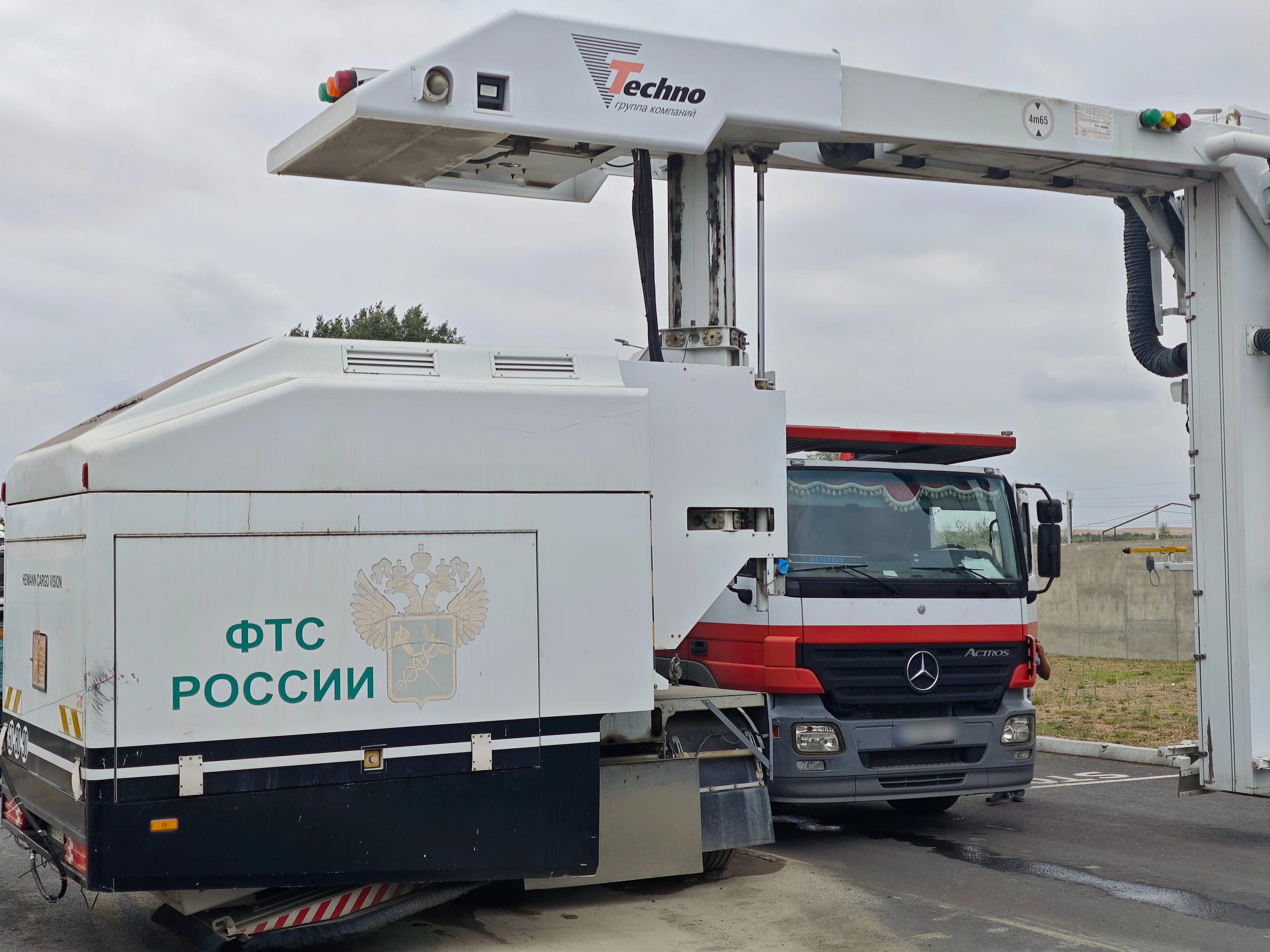 На пунктах пропуска Северного Кавказа отмечается рост грузопотока