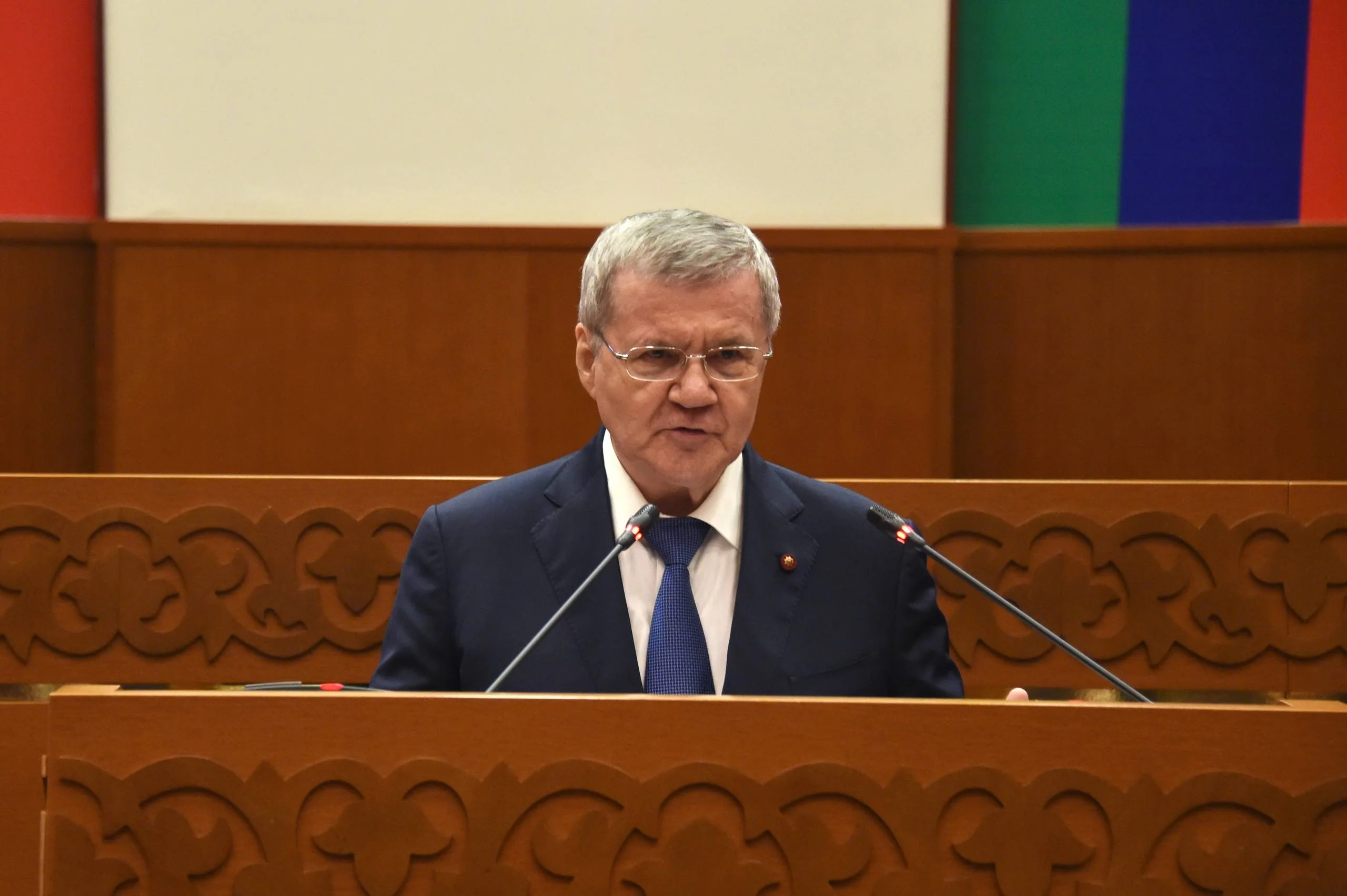Юрий Чайка поздравил Федора Щукина с избранием и вступлением в должность Главы Республики Дагестан