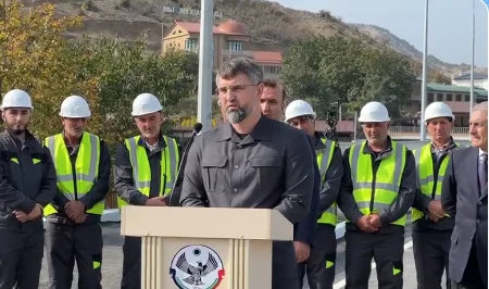 В Дагестане возобновили движение по мосту через реку Сулак после капремонта