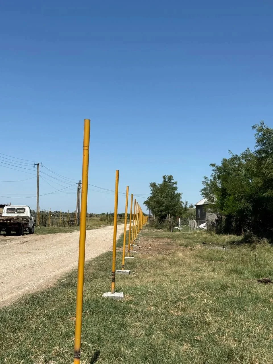 В селе Щедрин Тляратинского района строится объект газификации